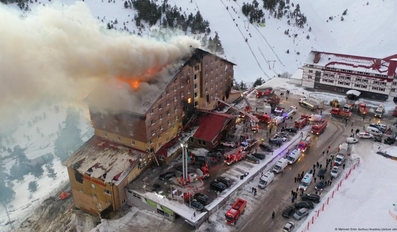 Death Toll from Turkish Ski Resort Fire Rises to 76